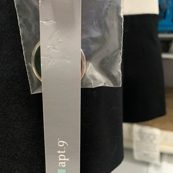 Apt.9 Misses Coat, Size: Medium, Color: White/Black with White Polka Dots - Picture 7 of 8